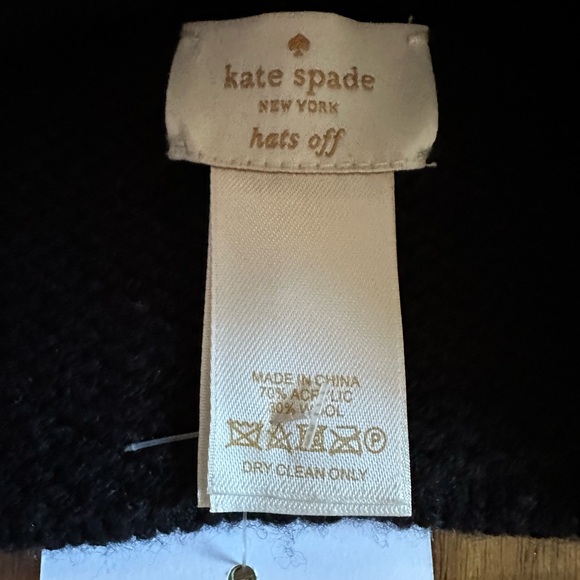 Kate Spade Winking Hat NWTS - Picture 5 of 6